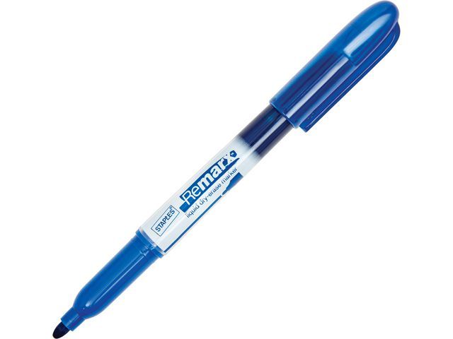 Staples Remarx Droog Wisbare Marker Doorzichtige Huls Niet Giftig Blauw Pakket Van 10 Stuks Pak 10 staples kopen in de aanbieding Staples Remarx Droog Wisbare Marker Doorzichtige Huls Niet Giftig Blauw Pakket Van 10 Stuks Pak 10 staples kopen in de aanbieding