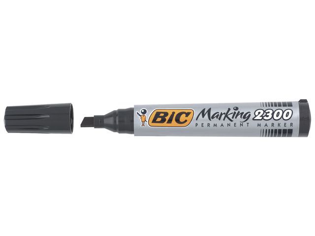 Bic Permanent Marker Marking 2300 37 55 Mm Zwart Pak 12 Stuks bic kopen in de aanbieding