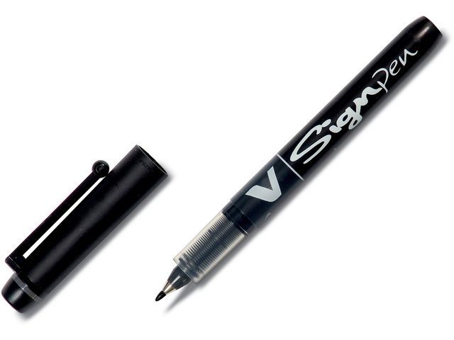 Pilot Fineliner V Signpen 06 Mm Zwart Pak 12 Stuks pilot kopen in de aanbieding