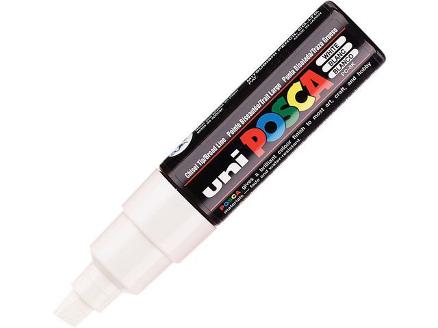 Uni Permanent Marker Posca 8 Mm Wit Pak 6 Stuks uni kopen in de aanbieding Uni Permanent Marker Posca 8 Mm Wit Pak 6 Stuks uni kopen in de aanbieding