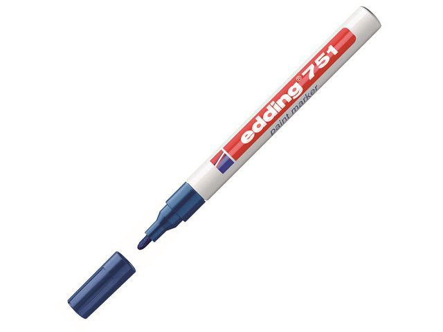 Edding Lakmarker 751 1 2 Mm Blauw Pak 10 Stuks edding kopen in de aanbieding Edding Lakmarker 751 1 2 Mm Blauw Pak 10 Stuks edding kopen in de aanbieding