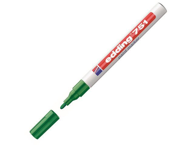 Edding Lakmarker 751 1 2 Mm Groen Pak 10 Stuks edding kopen in de aanbieding Edding Lakmarker 751 1 2 Mm Groen Pak 10 Stuks edding kopen in de aanbieding