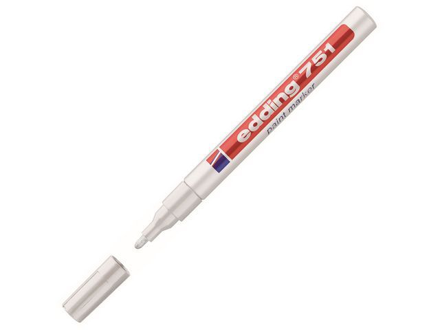 Edding Lakmarker 751 1 2 Mm Wit Pak 10 Stuks edding kopen in de aanbieding Edding Lakmarker 751 1 2 Mm Wit Pak 10 Stuks edding kopen in de aanbieding