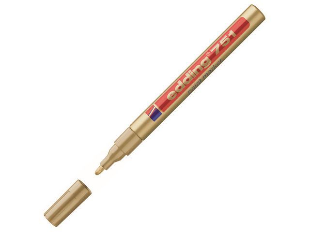 Edding Lakmarker 751 1 2 Mm Goud Pak 10 Stuks edding kopen in de aanbieding Edding Lakmarker 751 1 2 Mm Goud Pak 10 Stuks edding kopen in de aanbieding