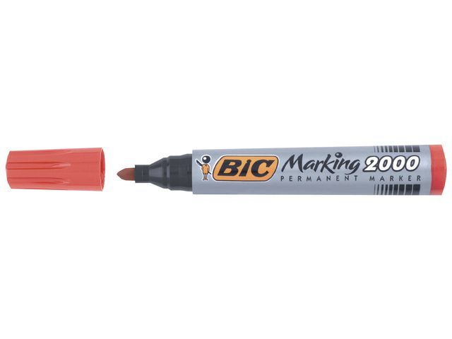 Bic Permanent Marker Marking 2000 17 Mm Rood Pak 12 Stuks bic kopen in de aanbieding Bic Permanent Marker Marking 2000 17 Mm Rood Pak 12 Stuks bic kopen in de aanbieding