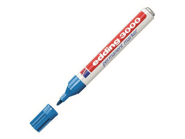 Edding Permanent Marker 3000 15 3 Mm Lichtblauw Pak 10 Stuks edding kopen in de aanbieding Edding Permanent Marker 3000 15 3 Mm Lichtblauw Pak 10 Stuks edding kopen in de aanbieding