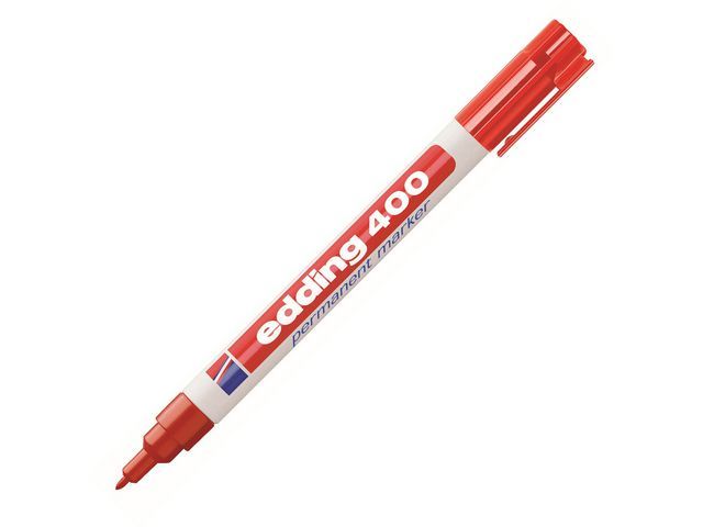 Edding Permanent Marker 400 075 1 Mm Rood Pak 10 Stuks edding kopen in de aanbieding Edding Permanent Marker 400 075 1 Mm Rood Pak 10 Stuks edding kopen in de aanbieding
