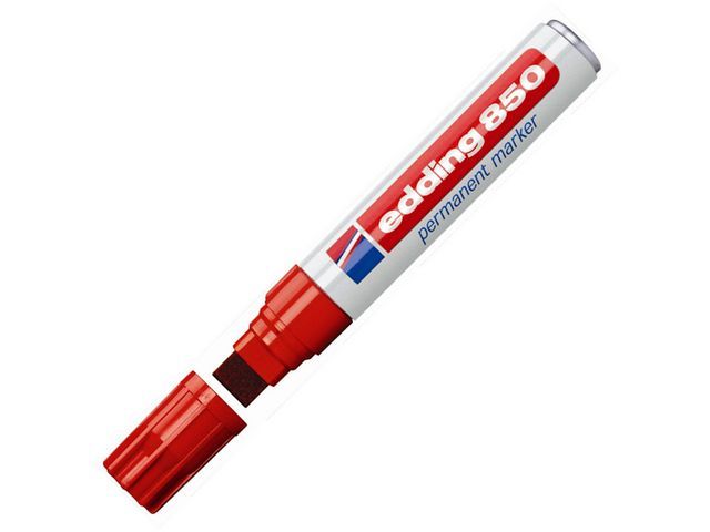 Edding 850 Permanent Marker 5 16 Mm Rood Pak 5 Stuks edding kopen in de aanbieding Edding 850 Permanent Marker 5 16 Mm Rood Pak 5 Stuks edding kopen in de aanbieding