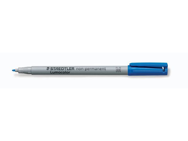 Staedtler Lumocolor Non Permanent Marker Ohpcddvd Lc315 Medium Blauw Pak 10 Stuks lumocolor kopen in de aanbieding Staedtler Lumocolor Non Permanent Marker Ohpcddvd Lc315 Medium Blauw Pak 10 Stuks lumocolor kopen in de aanbieding