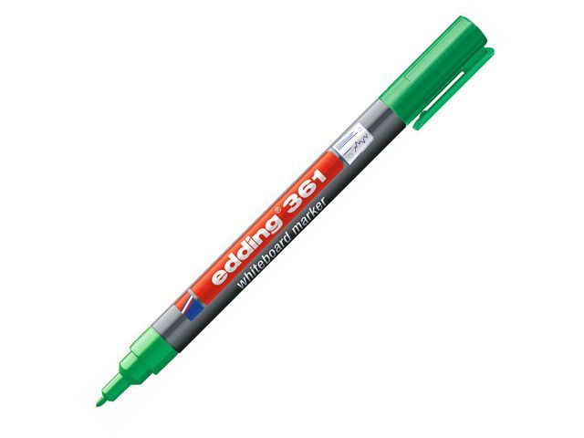 Edding Whiteboard Marker 361 1 Mm Groen Pak 10 Stuks edding kopen in de aanbieding Edding Whiteboard Marker 361 1 Mm Groen Pak 10 Stuks edding kopen in de aanbieding