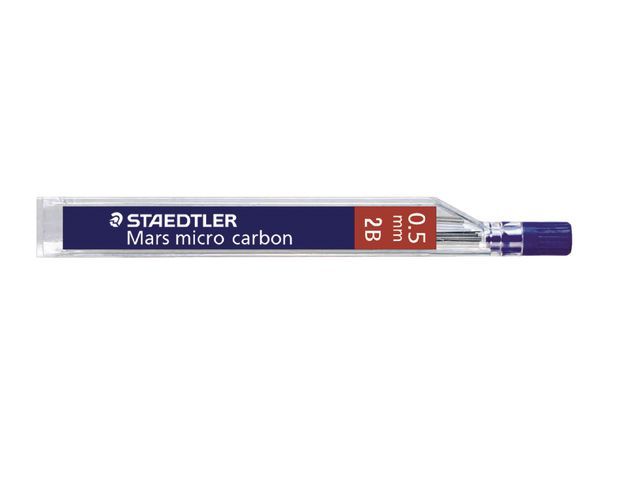 Staedtler Mars Potloodstift Micro 05 Mm Hb Tube 12 Stuks staedtler mars kopen in de aanbieding