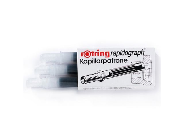 Rotring Inktpatroon Pak 3 Stuks rotring kopen in de aanbieding