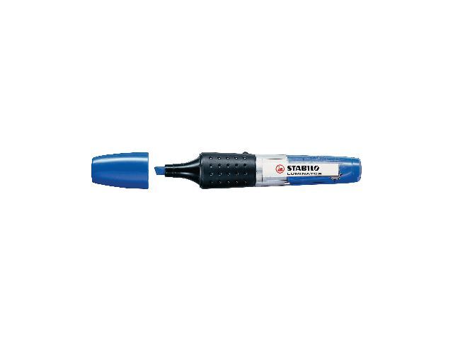Stabilo Tekstmarker Luminator Xt 2 5 Mm Blauw Pak 5 Stuks stabilo kopen in de aanbieding