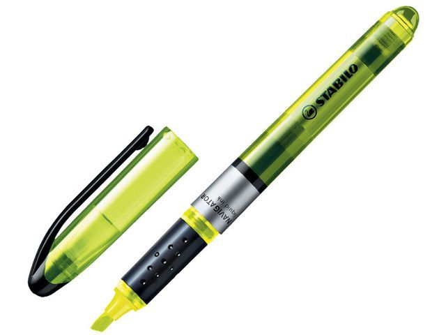 Stabilo Tekstmarker Navigator 1 4 Mm Geel Pak 10 Stuks stabilo kopen in de aanbieding