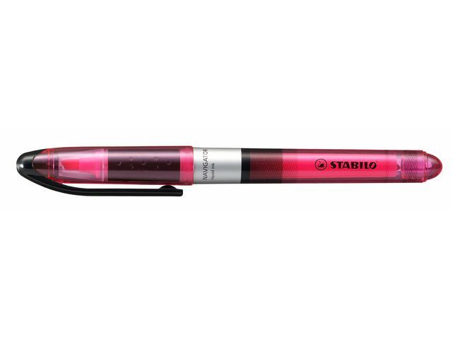 Stabilo Tekstmarker Navigator 1 4 Mm Roze Pak 10 Stuks stabilo kopen in de aanbieding