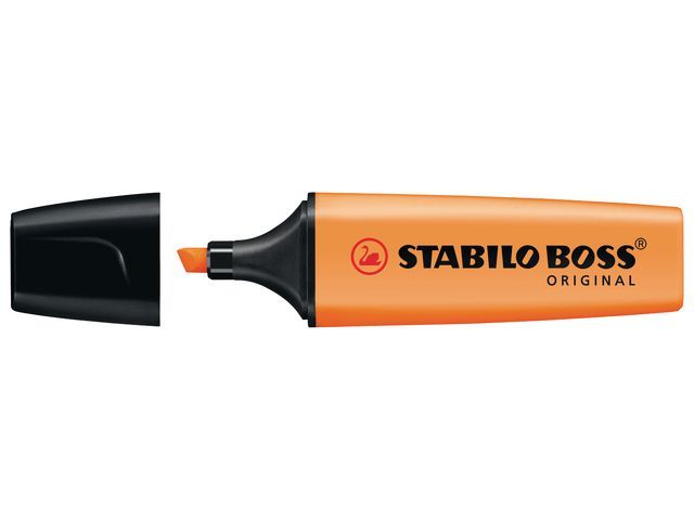 Stabilo Tekstmarker Boss Original 2 5 Mm Oranje Pak 10 Stuks stabilo kopen in de aanbieding