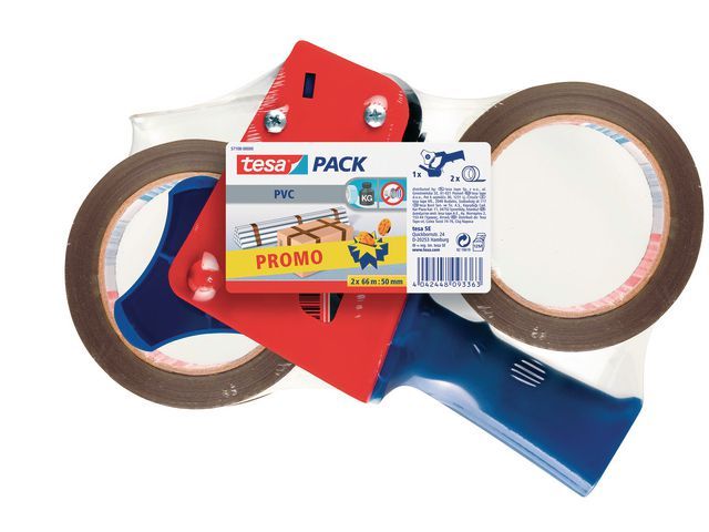 Tesa Verpakkingstapedispenser Incl 2 Rollen Verpakkingstape Set 3 Stuks tesa kopen in de aanbieding Tesa Verpakkingstapedispenser Incl 2 Rollen Verpakkingstape Set 3 Stuks tesa kopen in de aanbieding