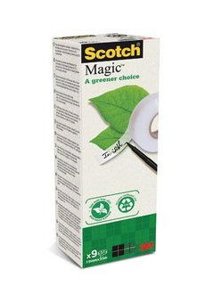 Scotch® Plakband magic Scotch 900 19mmx33m/pak 9