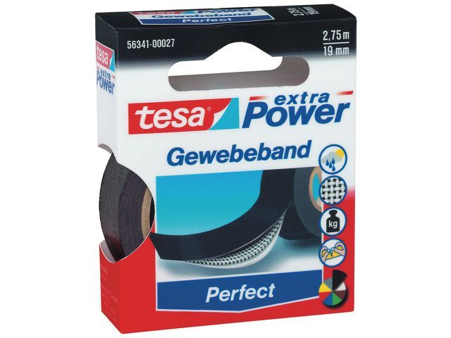 Tesa Klussentape Extra Power 19 Mm X 275 M Zwart Rol Meter tesa kopen in de aanbieding Tesa Klussentape Extra Power 19 Mm X 275 M Zwart Rol Meter tesa kopen in de aanbieding