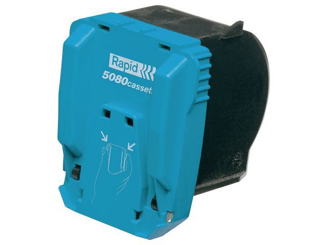 Rapid Nieten Voor Electrische Nietmachines 5080E Cassette Pak 5000 Stuks rapid kopen in de aanbieding