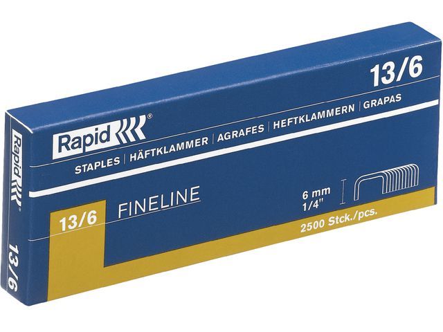 Rapid Nieten Voor Tackers 136 Verzinkt Pak 5000 Stuks rapid kopen in de aanbieding