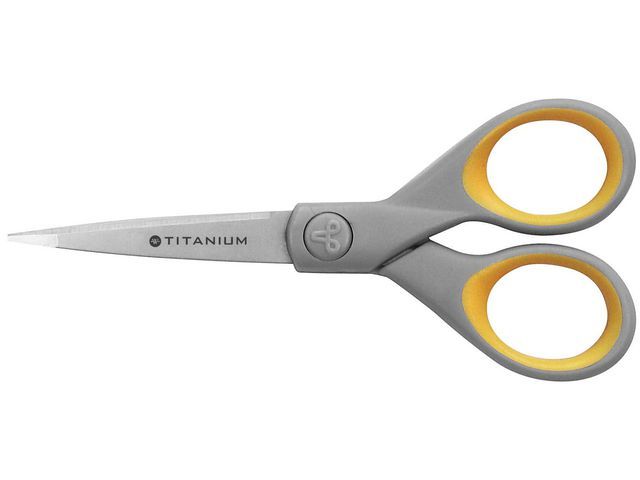 Westcott Schaar Titanium Super Softgrip 130 Mm5 Symmetrisch westcott kopen in de aanbieding