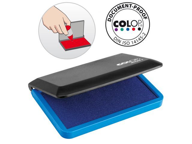 Colop Stempelkussen Blauw 90 X 50 Mm colop kopen in de aanbieding Colop Stempelkussen Blauw 90 X 50 Mm colop kopen in de aanbieding