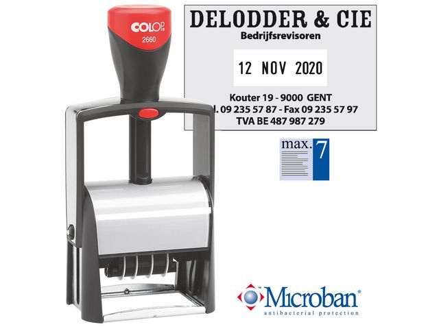 Colop Kantoorstempels Met Individuele Tekst En Datum Classic 2660 58 X 37 Mm Nederlands colop kopen in de aanbieding Colop Kantoorstempels Met Individuele Tekst En Datum Classic 2660 58 X 37 Mm Nederlands colop kopen in de aanbieding