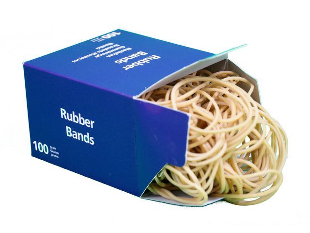 Burosprinter Elastiek 65 Mm Nr 16 Doos 100 Gram burosprinter kopen in de aanbieding
