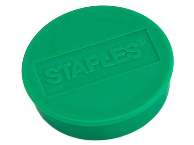 Staples Verpakking Met 10 Ronde Groene Magneten Van 35 Mm Een Magnetische Kracht 2500 Gramm Doos 10 Stuks staples kopen in de aanbieding Staples Verpakking Met 10 Ronde Groene Magneten Van 35 Mm Een Magnetische Kracht 2500 Gramm Doos 10 Stuks staples kopen in de aanbieding