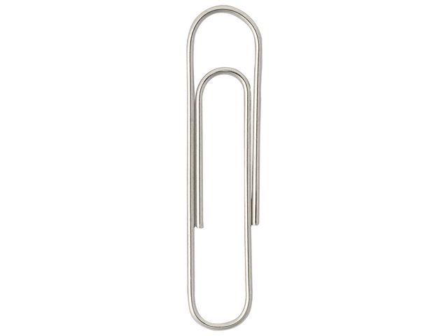 Staples Paperclips 25Mm Zilver Pak 1000 Stuks staples kopen in de aanbieding