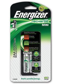 Energizer Batterijlader Energizer Mini +2xAA 2000