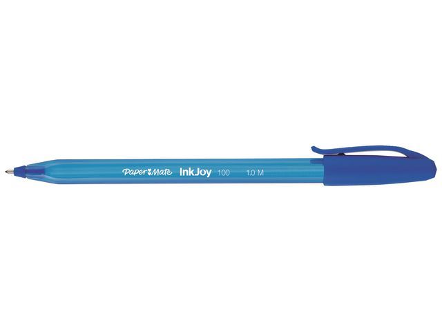 Paper Mate Balpen Inkjoy 100 10 Mm Blauw Pak 50 Stuks paper mate kopen in de aanbieding Paper Mate Balpen Inkjoy 100 10 Mm Blauw Pak 50 Stuks paper mate kopen in de aanbieding