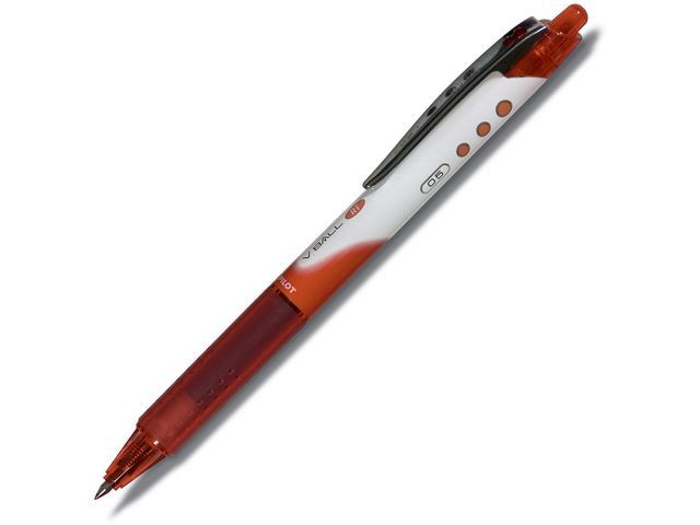 Pilot Rolschrijver V Ball 05 Rt 03 Mm Rood Doos 12 Stuks pilot kopen in de aanbieding