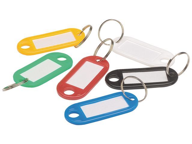 Staples Sleutellabel Assorti Ring Diameter 20 Mm Pak 100 Stuks staples kopen in de aanbieding Staples Sleutellabel Assorti Ring Diameter 20 Mm Pak 100 Stuks staples kopen in de aanbieding