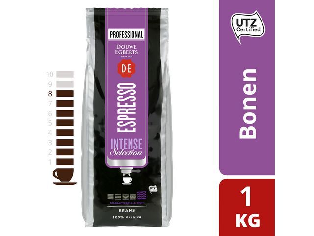 Douwe Egberts Espressobonen Intense Selection Pak 1000 Gram douwe egberts kopen in de aanbieding Douwe Egberts Espressobonen Intense Selection Pak 1000 Gram douwe egberts kopen in de aanbieding