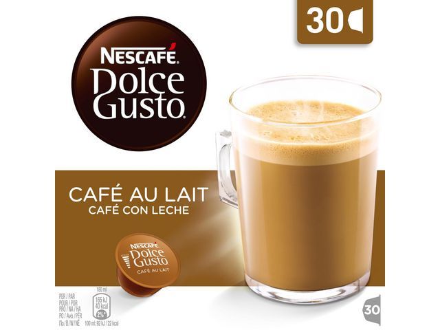 Dolcegusto Cafe Au Lait 30 Capsules Doos 300 Gram dolcegusto kopen in de aanbieding Dolcegusto Cafe Au Lait 30 Capsules Doos 300 Gram dolcegusto kopen in de aanbieding