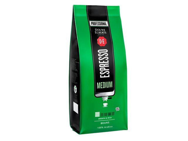 Douwe Egberts Espressobonen Medium Roast Pak 1000 Gram douwe egberts kopen in de aanbieding