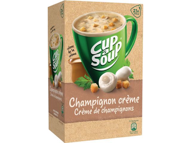Unox Cup A Soup Champignon Creme 175Ml Pak 21 Stuks unox kopen in de aanbieding