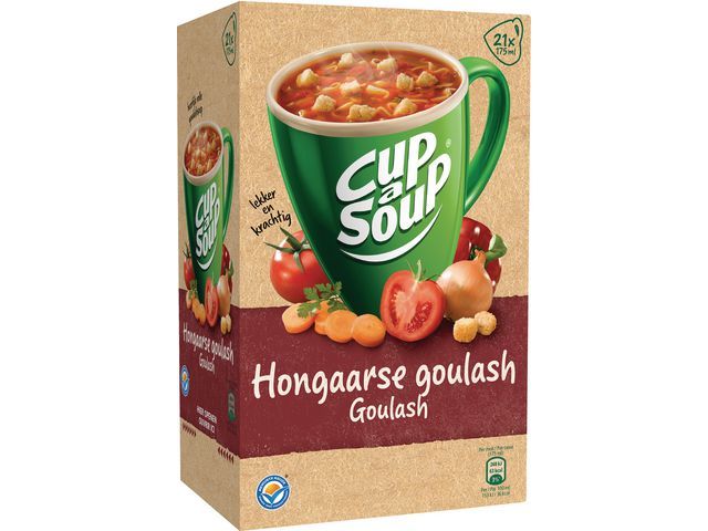 Unox Cup A Soup Hongaarse Goulash 175Ml Pak 21 Stuks unox kopen in de aanbieding