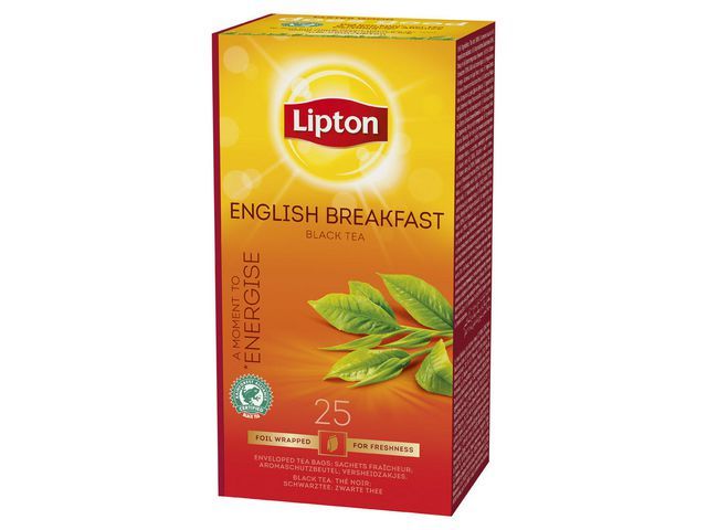 Lipton Thee English Breakfast Doos 6 X 25 Stuks lipton kopen in de aanbieding Lipton Thee English Breakfast Doos 6 X 25 Stuks lipton kopen in de aanbieding