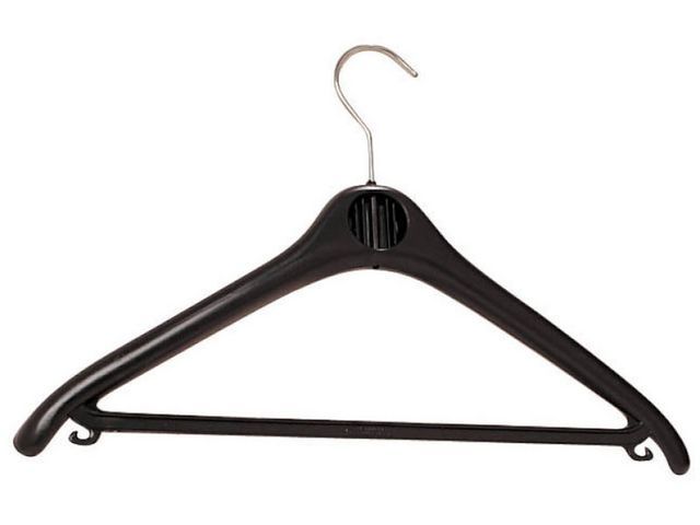 Unilux Kledinghanger Zwart Kunststof Lengte 45 Cm Pak 20 Stuks unilux kopen in de aanbieding
