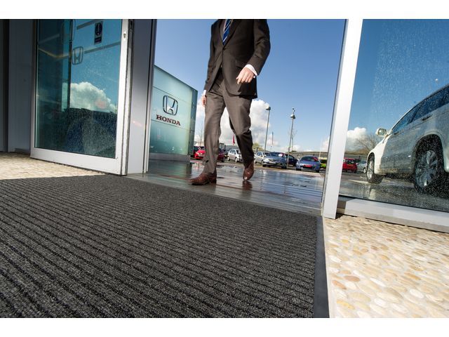 Nomad Entreemat Aqua 45 Zwart 06 X 09 nomad kopen in de aanbieding