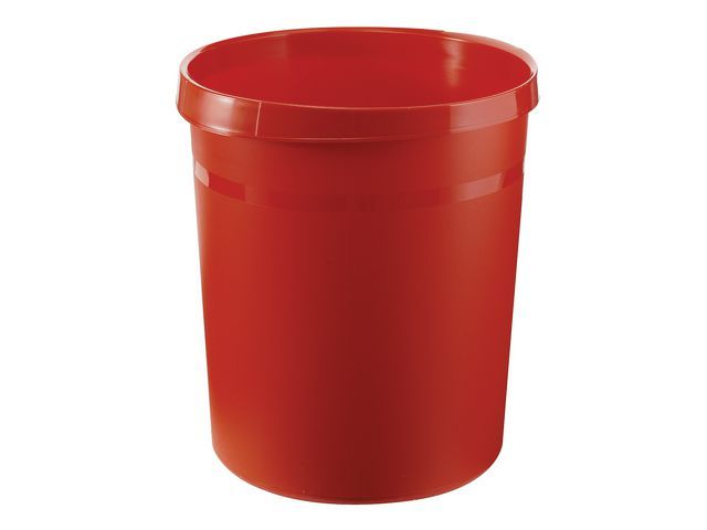 Han Papierbak Kunststof 18L Rood Hoogte 31 huismerk kopen in de aanbieding
