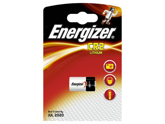 Energizer Energizer Lithiumbatterij voor fotocamera CR2 niet oplaadbaar verpakking met 1 stuk