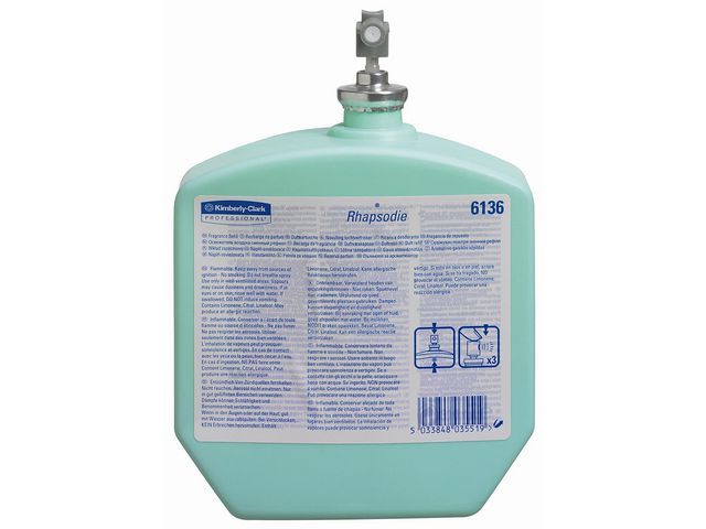 Kimberly Clark Professional Luchtverfrisser Navulling Rapsodie Harmonieus Pak 6 X 310 Milliliter kimberlyclark professional kopen in de aanbieding Kimberly Clark Professional Luchtverfrisser Navulling Rapsodie Harmonieus Pak 6 X 310 Milliliter kimberlyclark professional kopen in de aanbieding