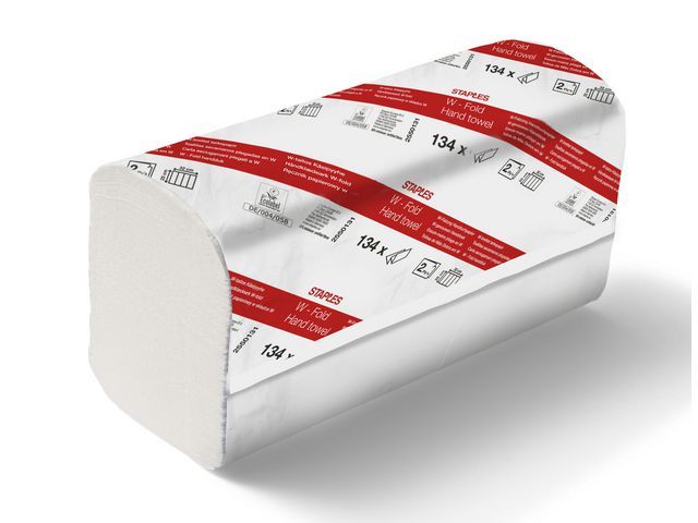 Staples Gevouwen Papieren Handdoeken W Vouw 2 Laags 134 Vel 220 Mm Relief Wit Doos 20 X Stuks staples kopen in de aanbieding Staples Gevouwen Papieren Handdoeken W Vouw 2 Laags 134 Vel 220 Mm Relief Wit Doos 20 X Stuks staples kopen in de aanbieding
