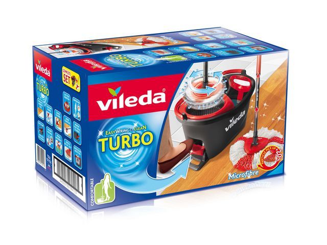 Vileda Easy Wring Clean Turbo System vileda kopen in de aanbieding Vileda Easy Wring Clean Turbo System vileda kopen in de aanbieding