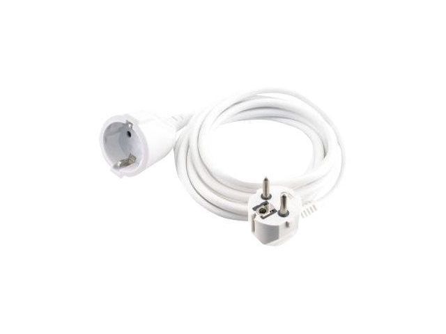 Exin Verlengsnoer 10 Meter 3X1 Wit Randaarde exin kopen in de aanbieding