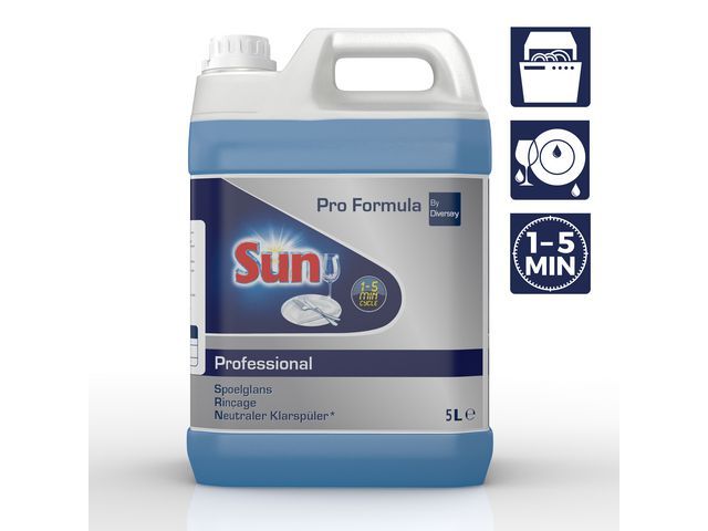 Sun Professioneel Afwasmachinespoelmiddel Vloeibaar 5 L Fles 5 Liter sun kopen in de aanbieding